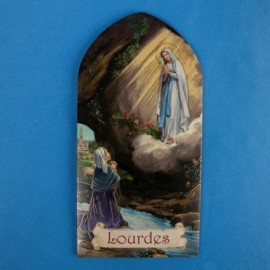 Cadre Apparition Lourdes