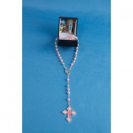 Chapelet Lourdes avec écrin