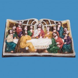 Cène du Christ en relief