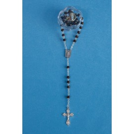 Chapelet Missionaire en bois, avec boîte