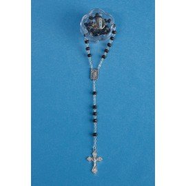 Chapelet Missionaire en bois, avec boîte
