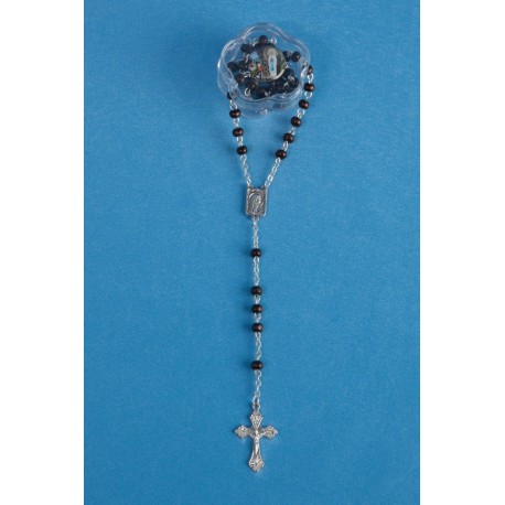 Chapelet Missionaire en bois, avec boîte