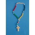Petit chapelet Missionaire multicouleurs