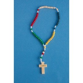 Petit chapelet Missionaire multicouleurs