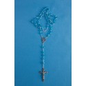 Chapelet Lourdes en verre