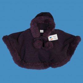 Poncho polaire fille Lourdes