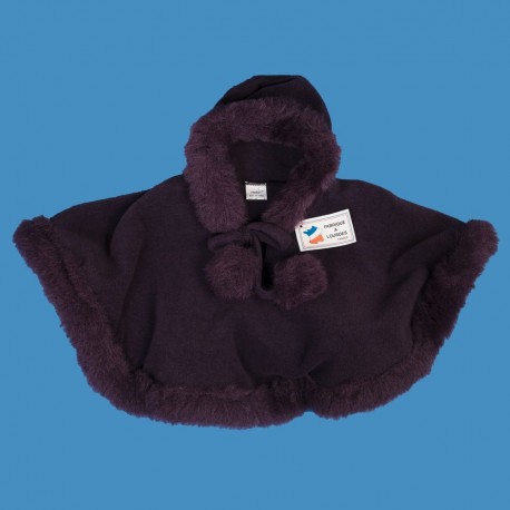 Poncho polaire fille Lourdes