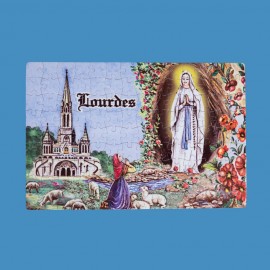 Puzzle magnet Lourdes