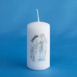 Bougie Notre Dame de Lourdes