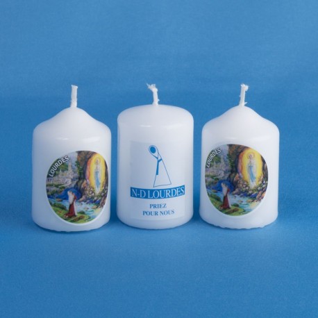 Bougie prière Lourdes