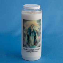 Bougie Neuvaine Vierge Miraculeuse