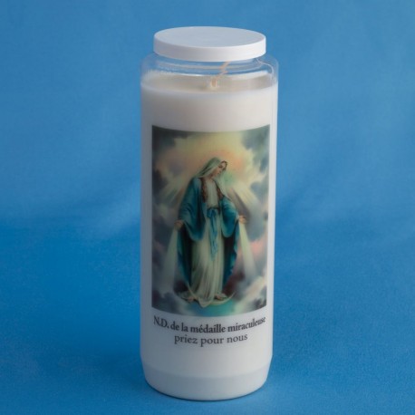 Bougie Neuvaine Vierge Miraculeuse