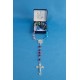 Chapelet Lourdes verre multicouleurs