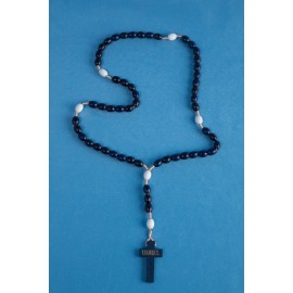 Chapelet bois Lourdes