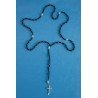 Chapelet hématite Lourdes
