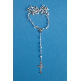 Chapelet métal avec eau de Lourdes