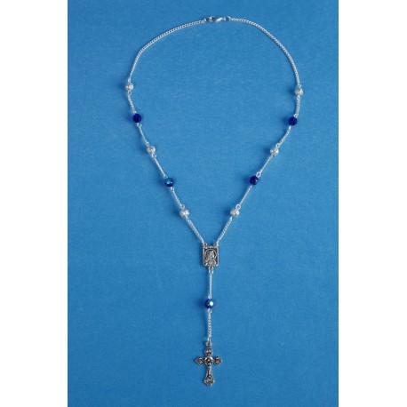 Chapelet dizainier colier Lourdes