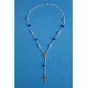 Chapelet dizainier colier Lourdes