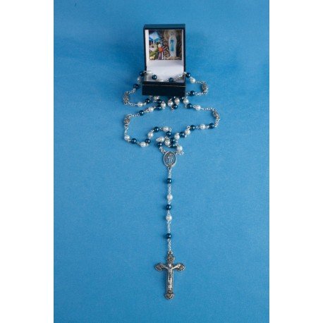 Chapelet Lourdes en pierre