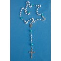 Chapelet Lourdes en verre