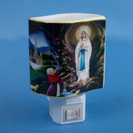 Veilleuse céramique Lourdes