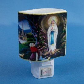 Veilleuse céramique Lourdes