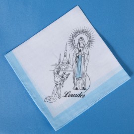 Mouchoir Lourdes