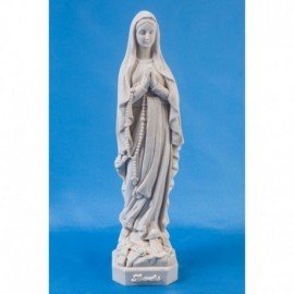 Vierge de Lourdes pour extérieur 30 cm
