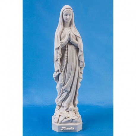 Vierge de Lourdes pour extérieur 30 cm