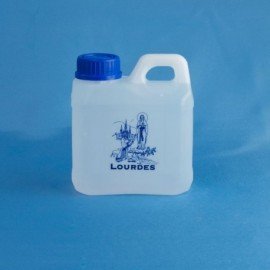 Bidon 75cl plastique Lourdes