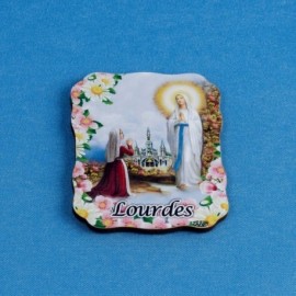 Magnet bois Lourdes