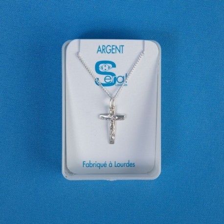 Parure argent Christ