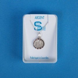 Parure argent Apparition Lourdes