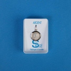Médaille argent Notre Dame de Lourdes