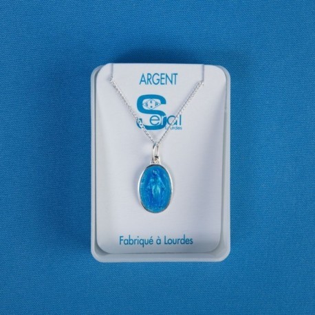 Parure argent Vierge Miraculeuse