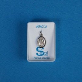 Médaille métal doré Apparition Lourdes