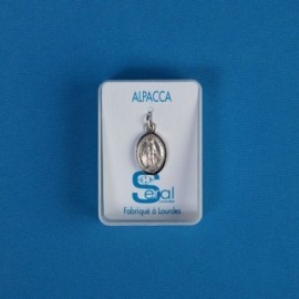 Médaille métal doré Apparition Lourdes