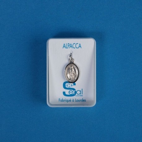 Médaille métal doré Apparition Lourdes