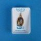 Médaille plaqué or Apparition Lourdes
