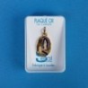 Médaille plaqué or Apparition Lourdes