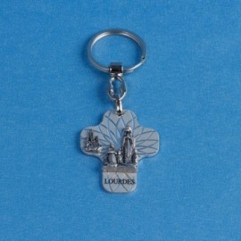 Porte-clés métal Lourdes