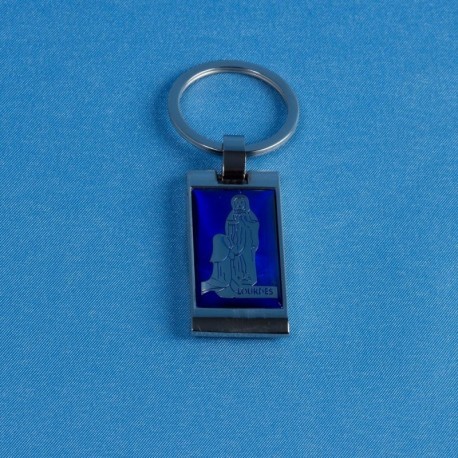 Porte-clés métal Lourdes