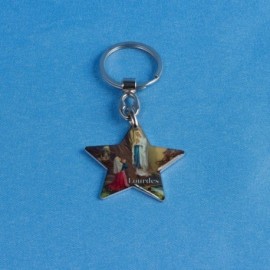 Porte-clés métal Lourdes