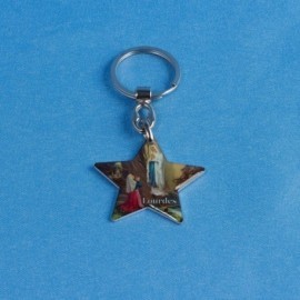 Porte-clés métal Lourdes