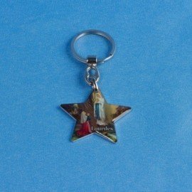 Porte-clés métal Lourdes