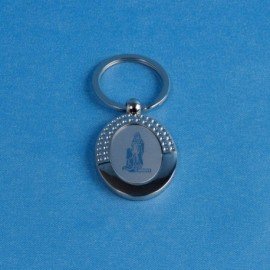 Porte-clés métal Lourdes