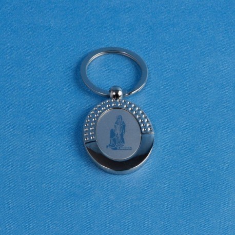 Porte-clés métal Lourdes