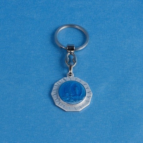 Porte-clés métal Lourdes