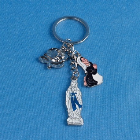 Porte-clés Sainte Bernadette
