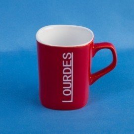 Mug rouge Lourdes